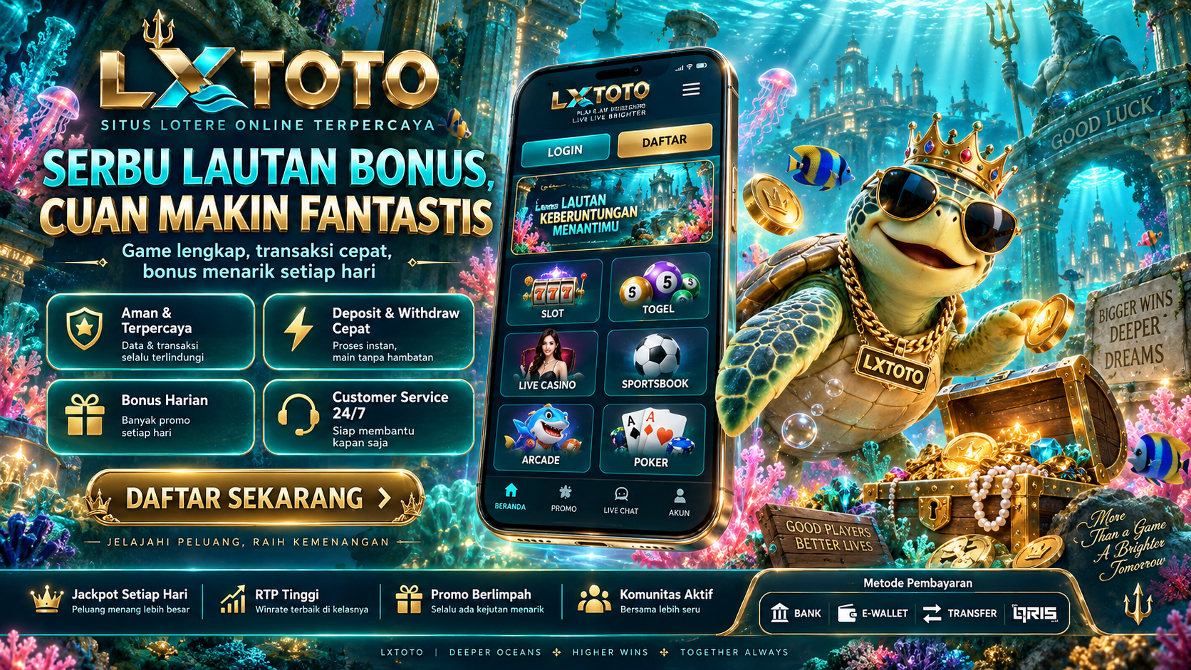 Banner LXTOTO untuk Beranda